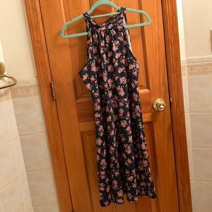 Floral Navy Dress